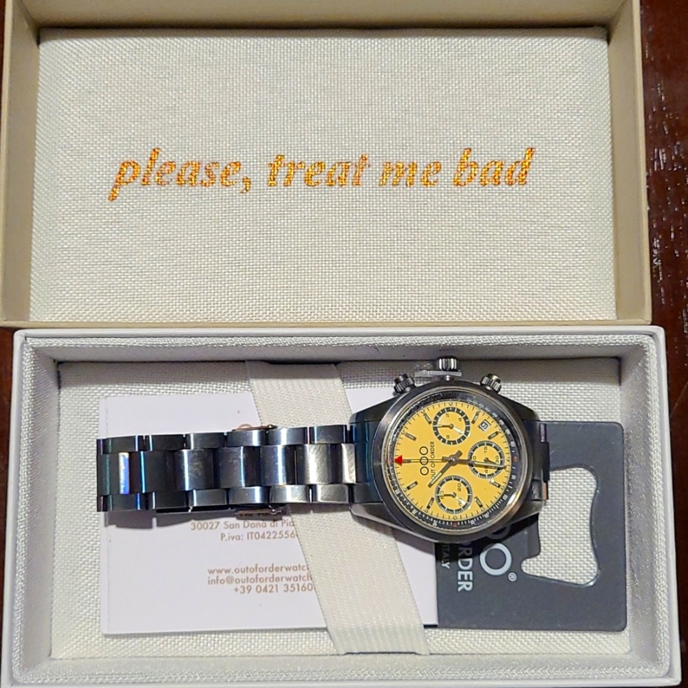 Out Of Order Sporty Cronografo